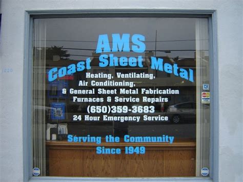 ams coast sheet metal|AMS Coast Sheet Metal in Pacifica, CA 94044 .